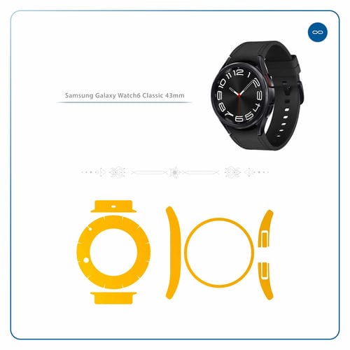 Samsung_Watch6 Classic 43mm_Matte_Deep_Mustard_2